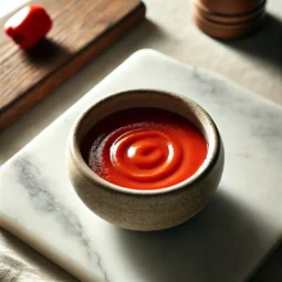 Geroosterde paprikasoep met kikkererwten. Een glutenvrije soep