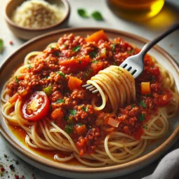Een heerlijke spaghetti bolognese maar dan glutenvrij