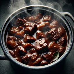 Stoofvlees volledig glutenvrij gemaakt