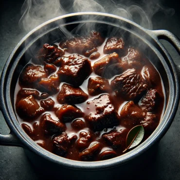 Stoofvlees volledig glutenvrij gemaakt